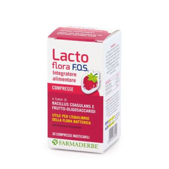 Lacto Flora Fos Masticabile 30 cpr
