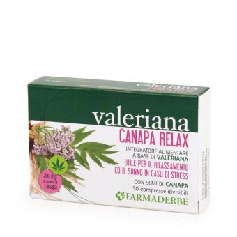 Valeriana Canapa Relax 30cpr