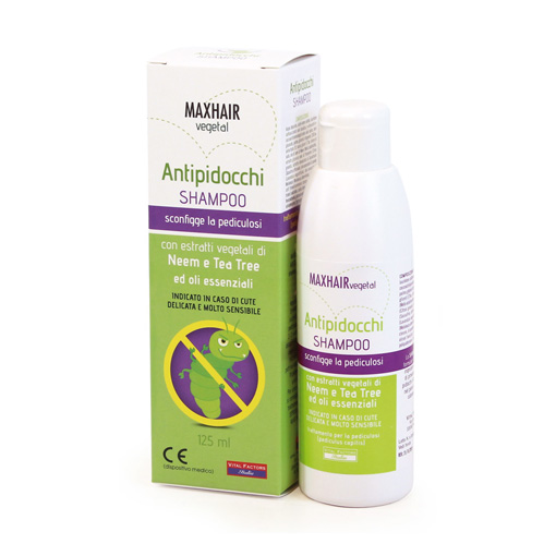 MaxHair Veg.Antipidocchi Shampoo 125mlCE