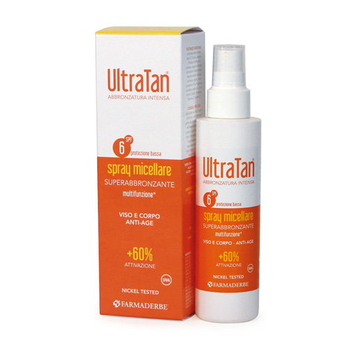 Ultra Tan SPF6 Spray Micell. Multifunz.