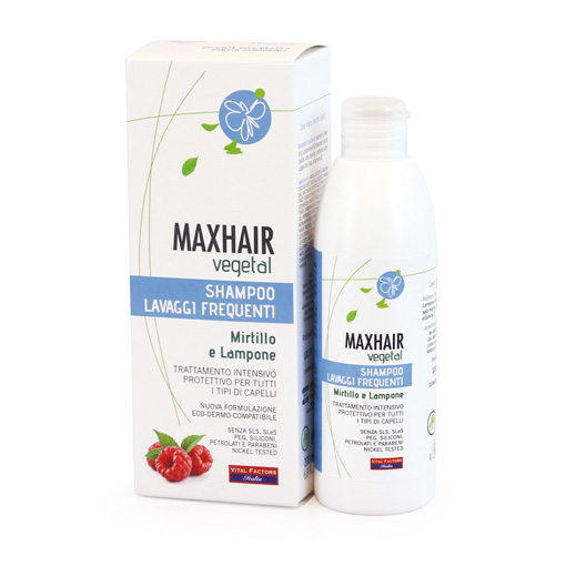 MaxHair Veg. Shampoo Lavaggi Freq. 200ml