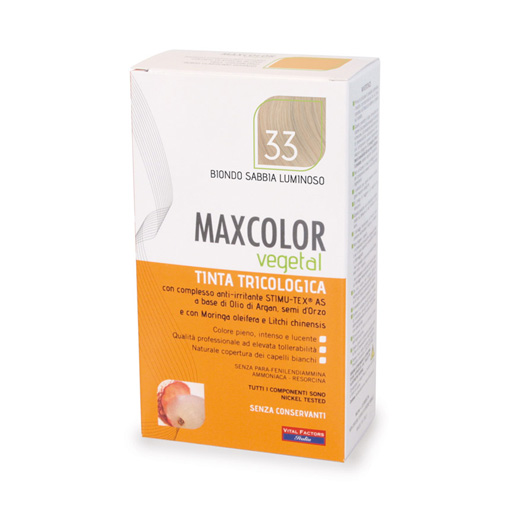 MaxColor Vegetal 33 Biondo Sabbia Lumin