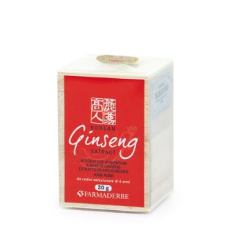 Ginseng Estratto Koreano Rosso 3 conf. da 30gr cad