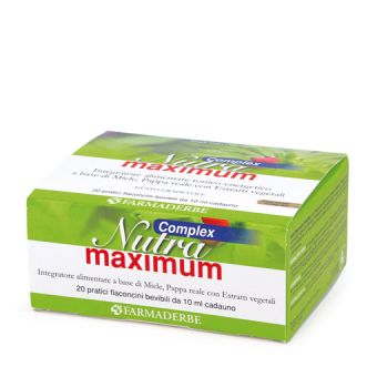 Fiale Nutra Maximum Complex 20fl 10ml