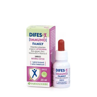 Difes-x Immuno Family Gocce 20ml