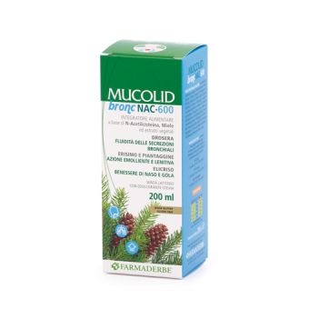 Mucolid Bronc Nac 600 200ml