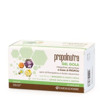 Propolnutra Gola Gel 14 stick da 10ml