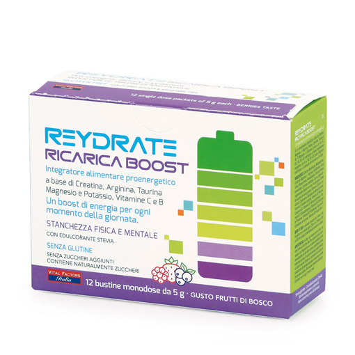 Reydrate Ricarica Frutti di Bosco 12bs