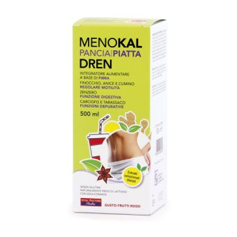 MenoKal Pancia Piatta Fibra Dren 500ml