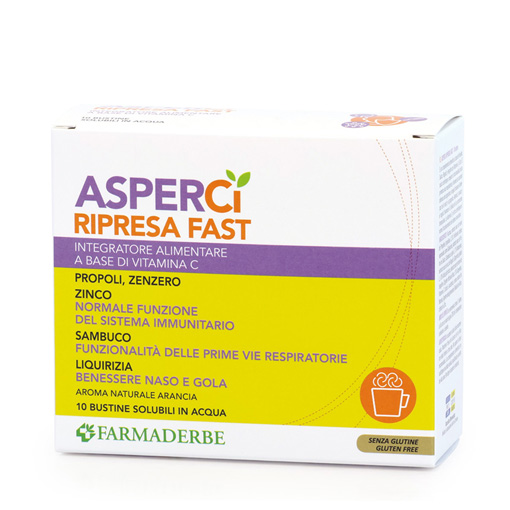 Asper Ci Ripresa Fast 10 bustine da 5gr