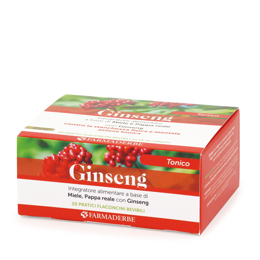 Fiale Ginseng 20fl 10ml