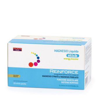 Reinforce Magnesio Liquido 20 Stick