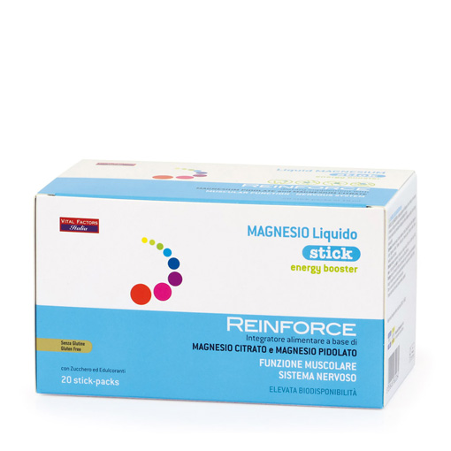 Reinforce Magnesio Liquido 20 Stick