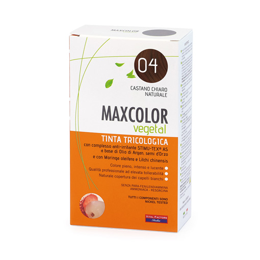 MaxColor Vegetal 04 Castano Chiaro Naturale 140ml