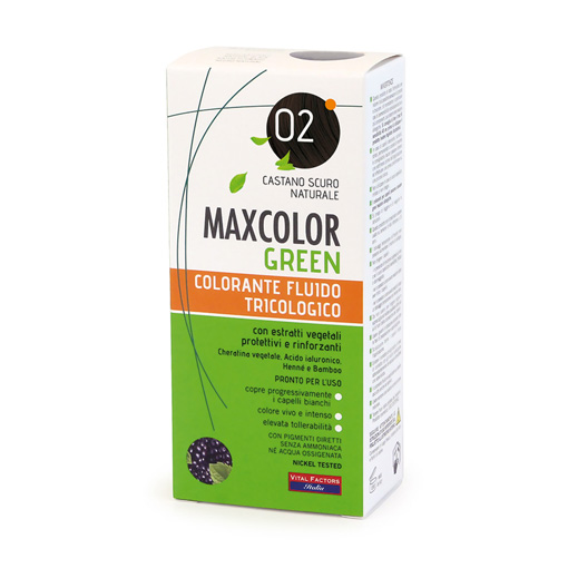 MaxColor Green 02 Castano Scuro Naturale 90ml