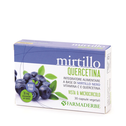 Mirtillo Quercetina 30cps