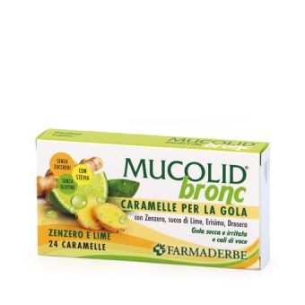Mucolid Bronc 24 Caram. Zenzero&Lime