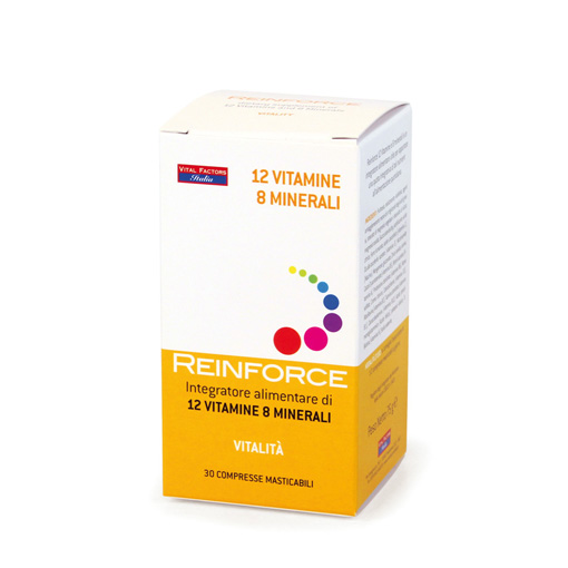 Reinforce 12 vit + 8 min Mastic. 30cpr