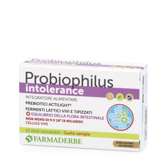 Probiophilus Intolerance 12 Stick orosolubili