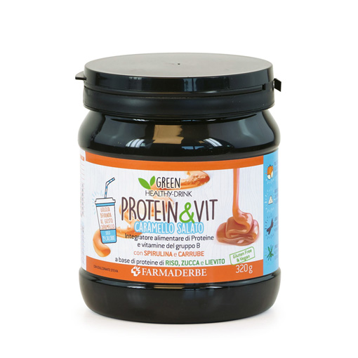 Protein & Vit Caramello Salato 320 gr