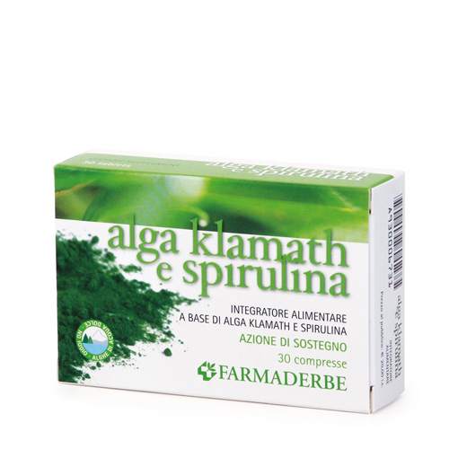 Alga Klamath e Spirulina 30cpr