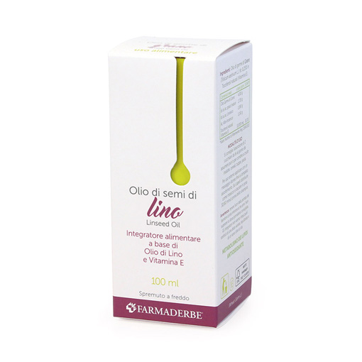 Olio Aliment. Lino Semi 100ml